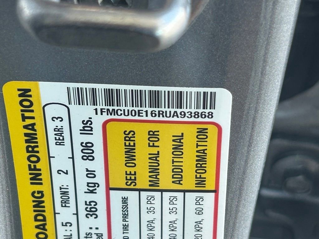 Certified 2024 Ford Escape SE w/ PHEV Premium Package image 46