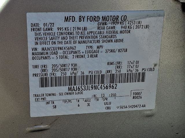 Certified 2022 Ford EcoSport SES image 28