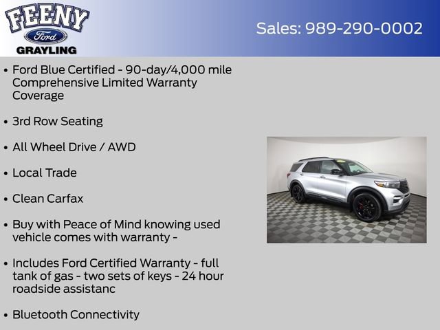 Certified 2020 Ford Explorer ST w/ ST Street Pack AWD/4WD image 4