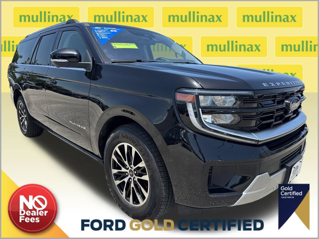 Certified 2025 Ford Expedition Max Platinum