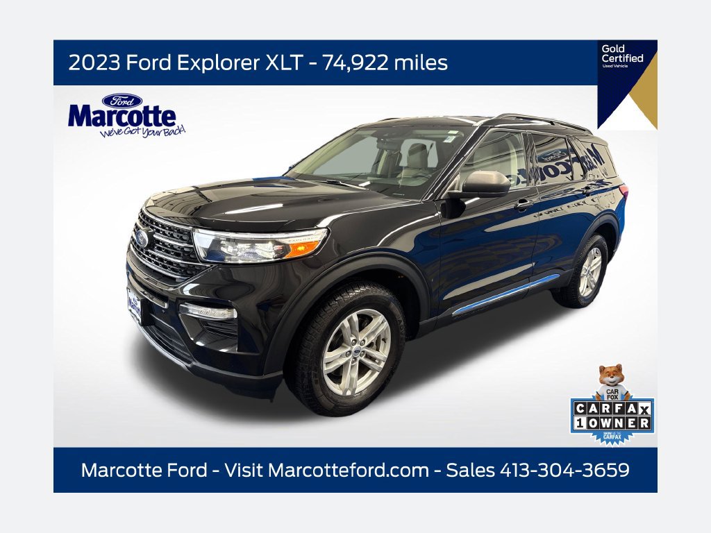 Certified 2023 Ford Explorer XLT w/ Equipment Group 202A