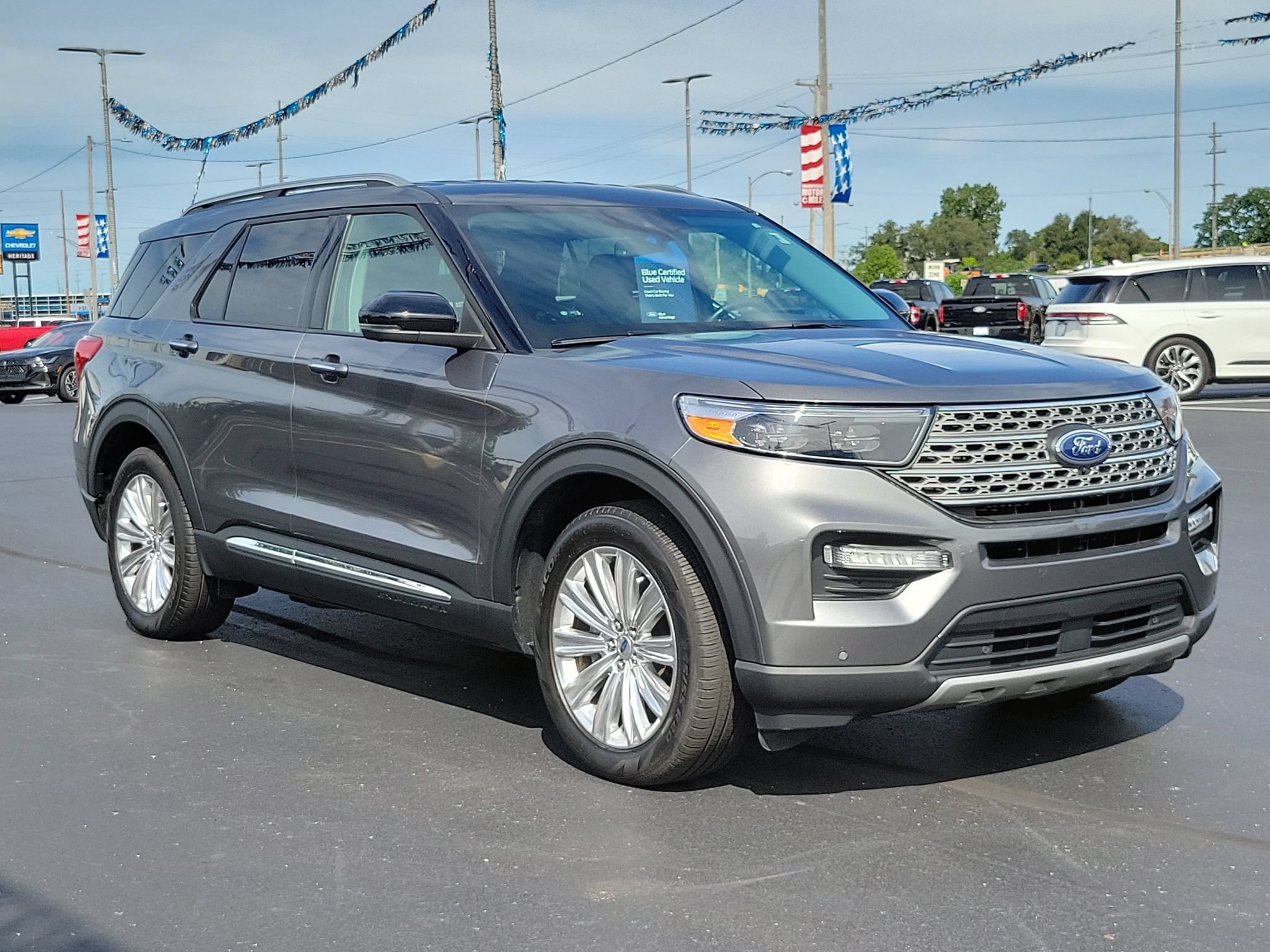 Certified 2023 Ford Explorer Limited w/ Limited Technology Package RWD image 2
