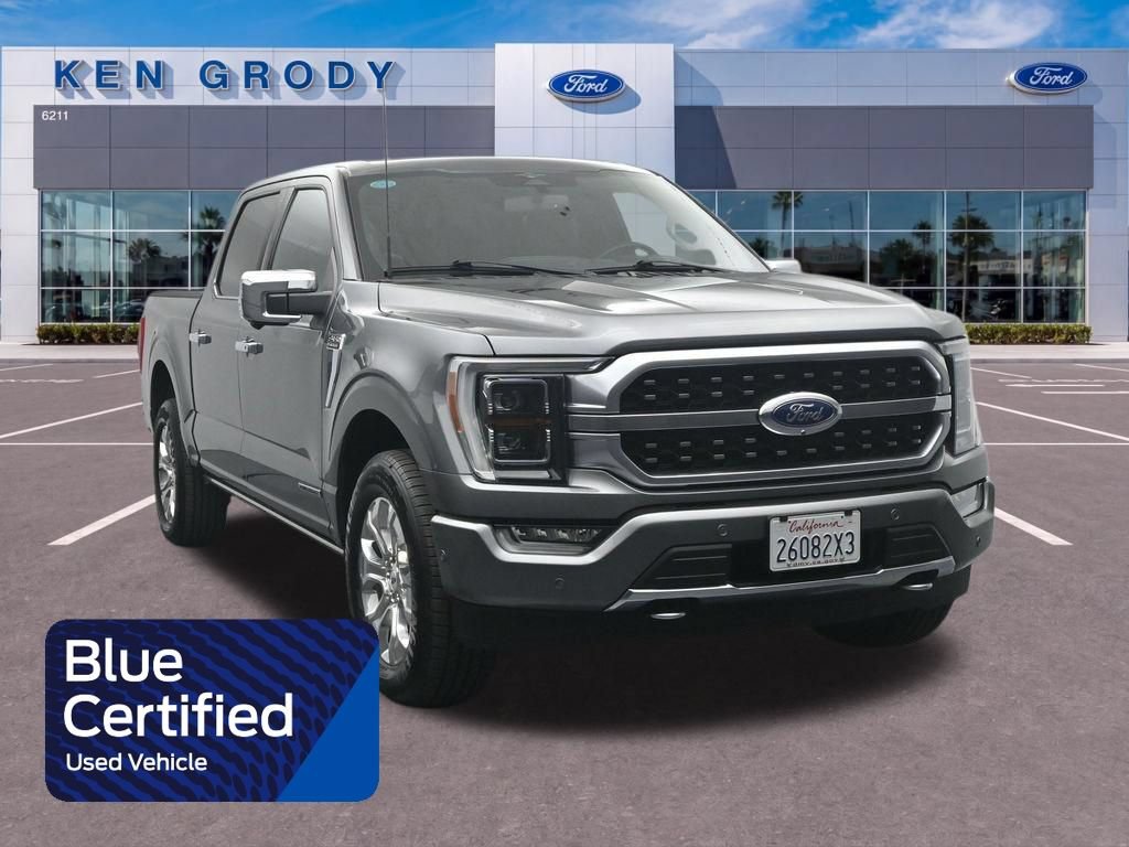 Certified 2023 Ford F150 Platinum w/ Equipment Group 701A High AWD/4WD 360° Tour