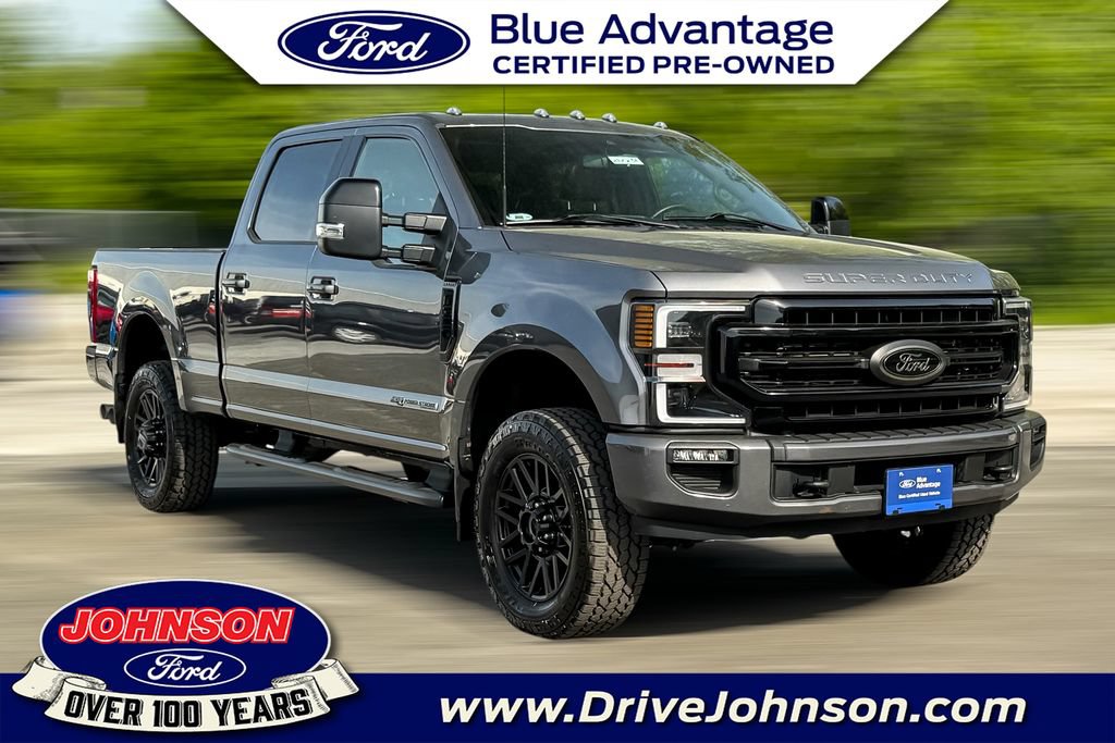 Certified 2022 Ford F350 Lariat w/ Black Appearance Package AWD/4WD image 1