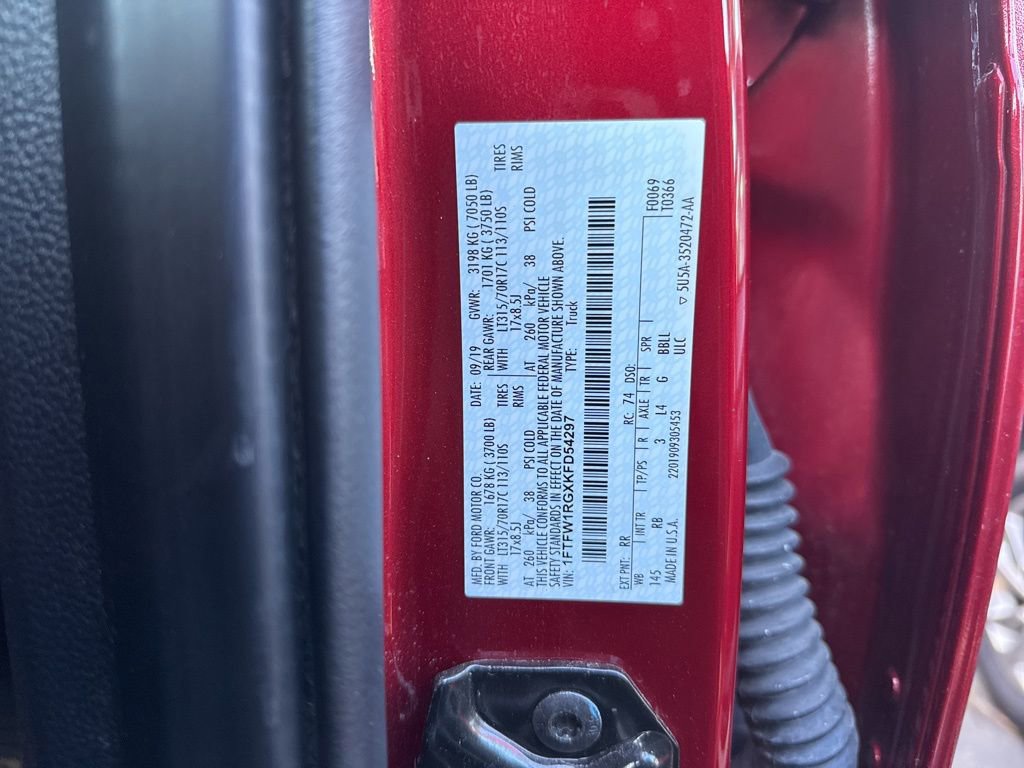 Certified 2019 Ford F150 Raptor w/ Equipment Group 802A Luxury image 15