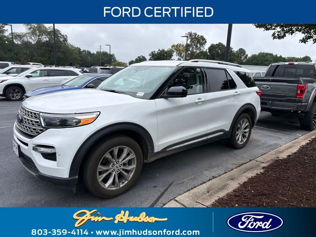 Certified 2023 Ford Explorer Limited AWD/4WD image 1