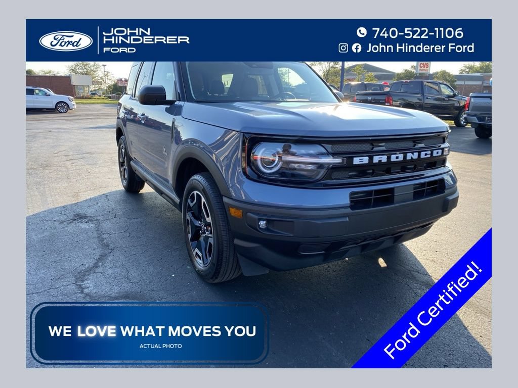 Certified 2024 Ford Bronco Sport Outer Banks w/ Tech Package