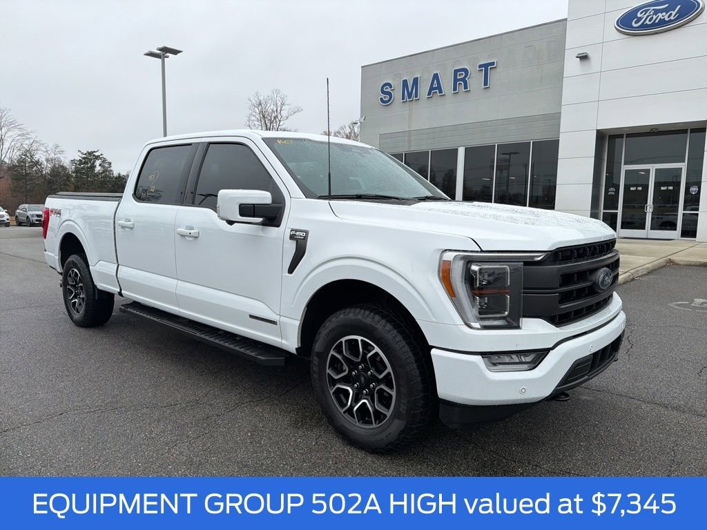 Certified 2022 Ford F150 Lariat w/ Equipment Group 502A High image 2