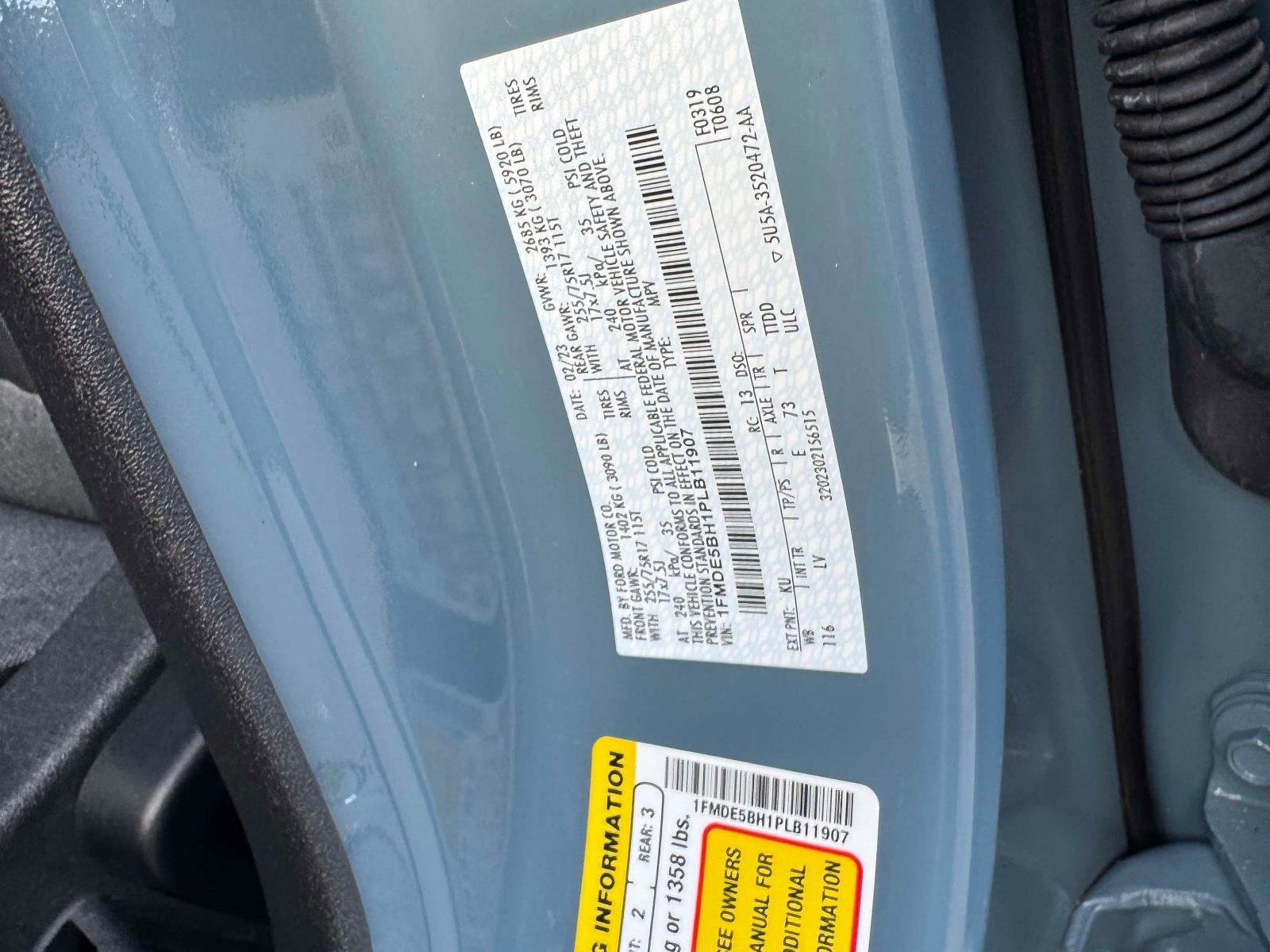 Certified 2023 Ford Bronco Big Bend AWD/4WD image 18