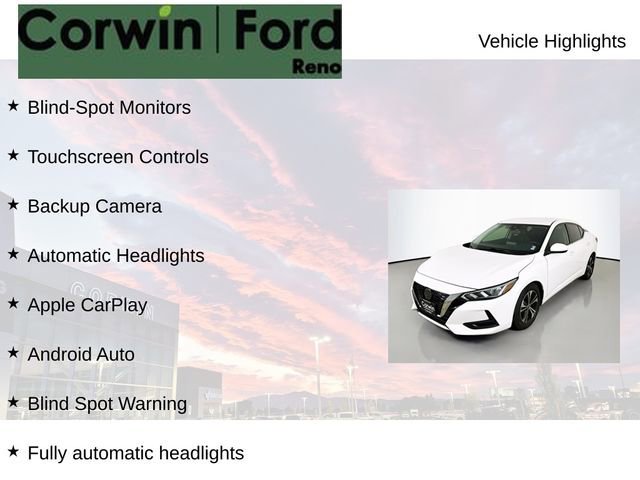 Used 2022 Nissan Sentra SV image 2