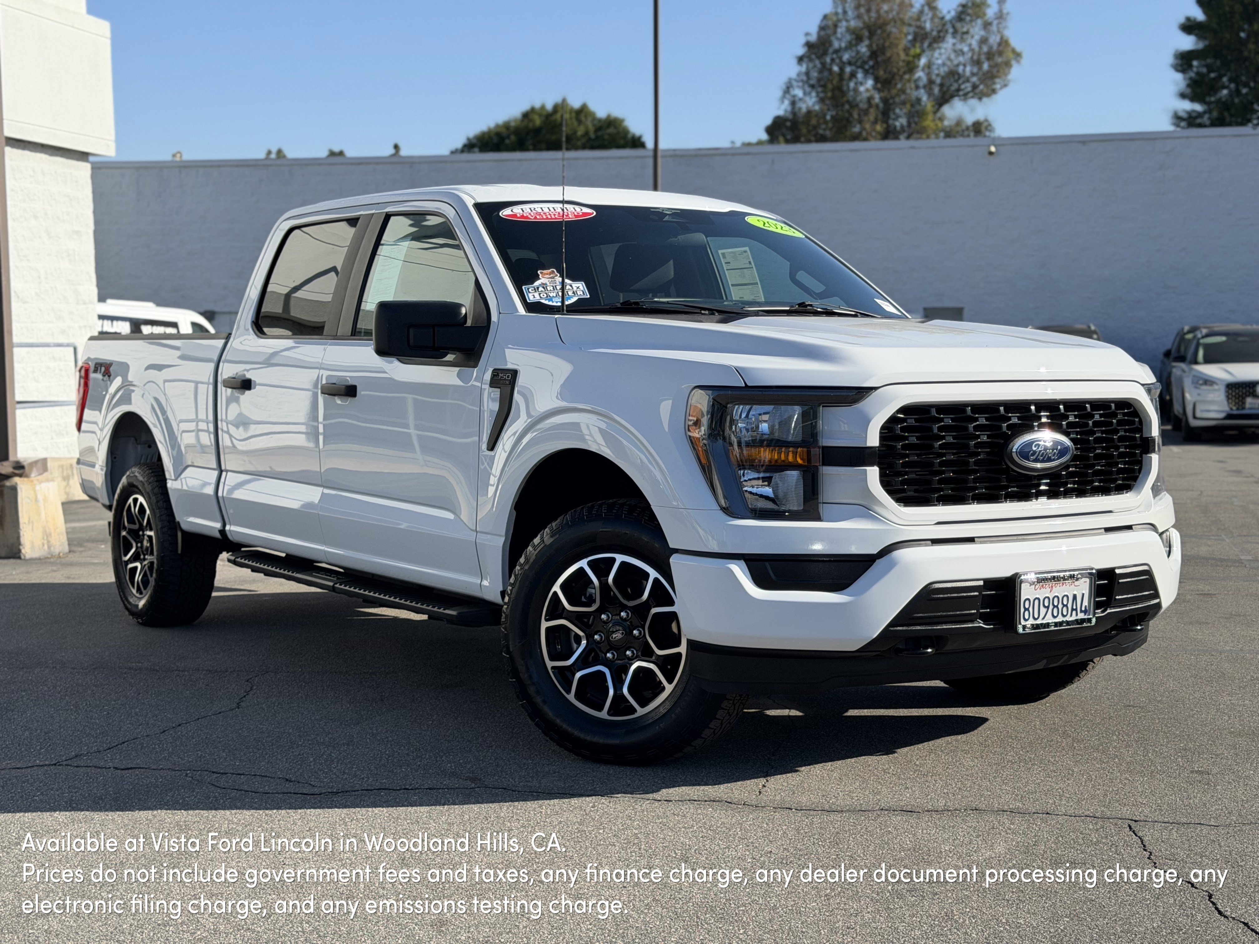 Certified 2023 Ford F150 XL w/ STX Appearance Package