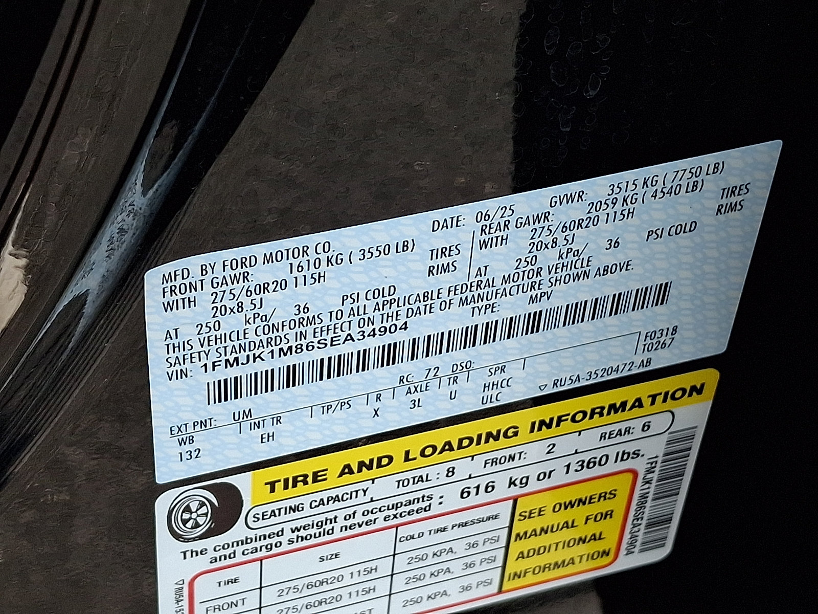 Certified 2025 Ford Expedition Max Platinum AWD/4WD image 30
