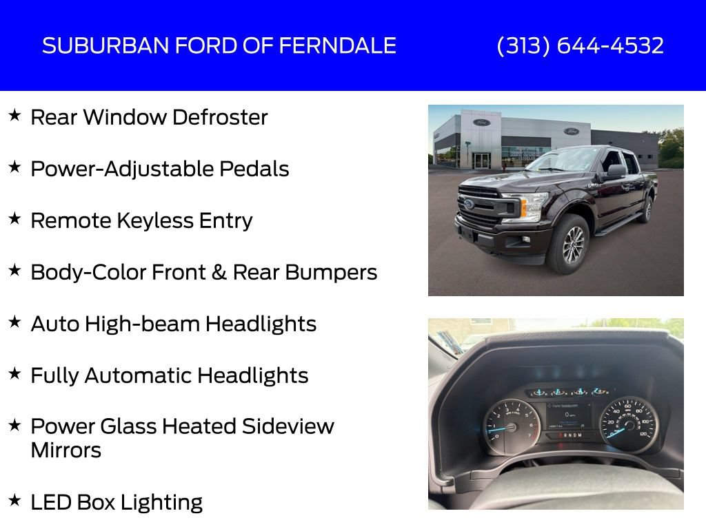 Certified 2020 Ford F150 XLT w/ Equipment Group 302A Luxury AWD/4WD image 21