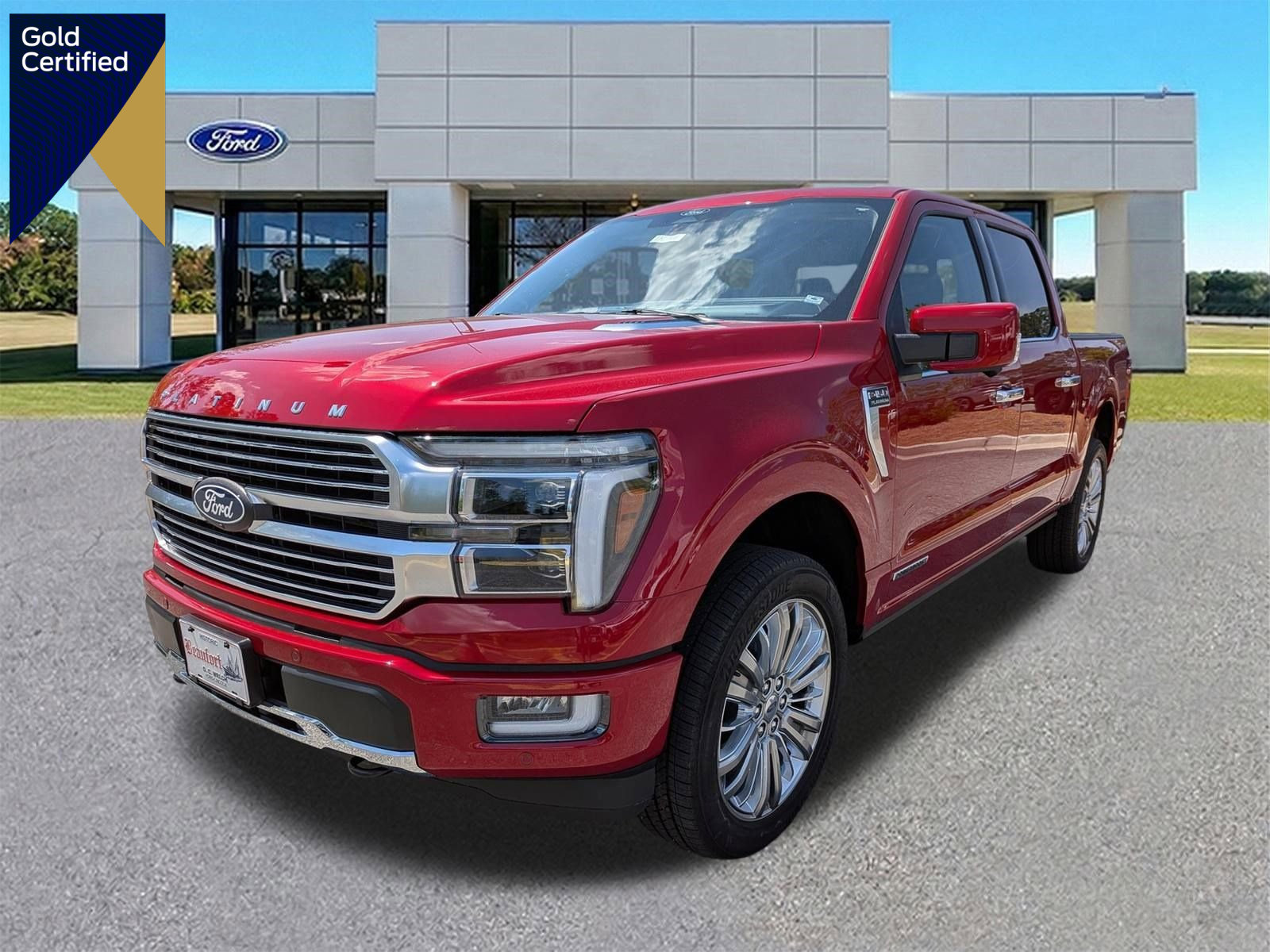 Certified 2025 Ford F150 Platinum w/ Equipment Group 703A Plus AWD/4WD image 1