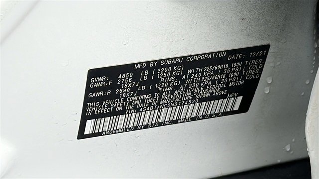 Used 2022 Subaru Outback Limited image 32