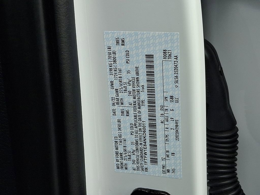 Certified 2022 Ford F150 XLT w/ Equipment Group 302A High image 28