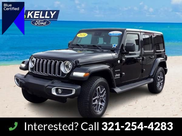 Used 2024 Jeep Wrangler Sahara w/ Safety Group image 1