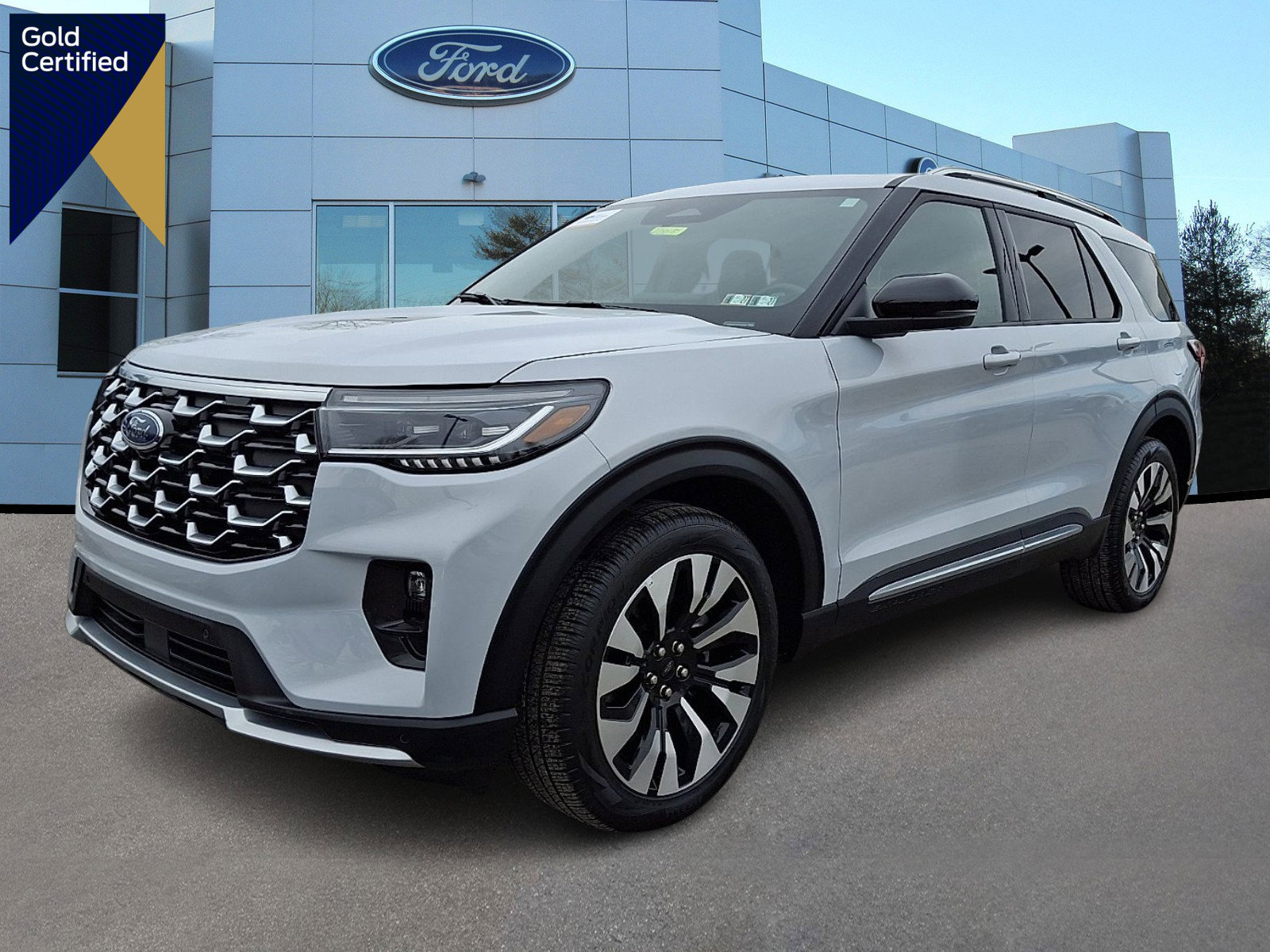 Certified 2025 Ford Explorer Platinum w/ LUX Leather Package