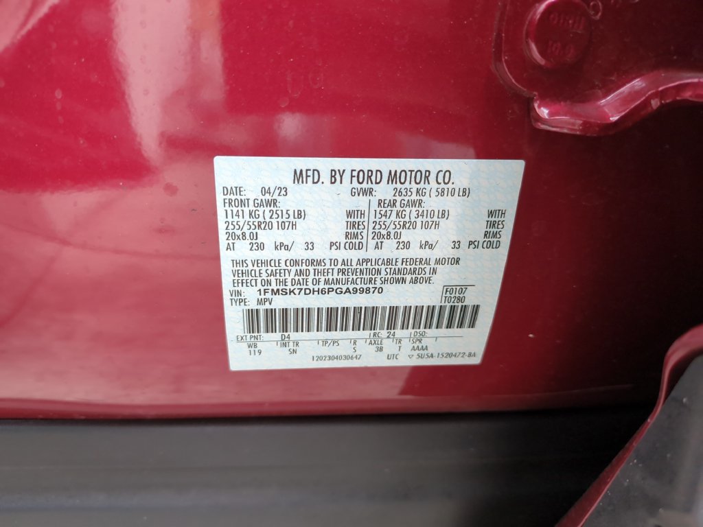 Certified 2023 Ford Explorer XLT w/ Equipment Group 202A RWD image 36