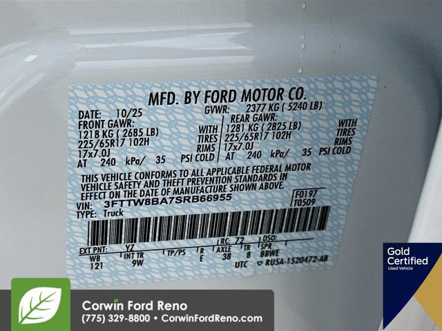 Certified 2025 Ford Maverick XL w/ 4K Tow Package image 33