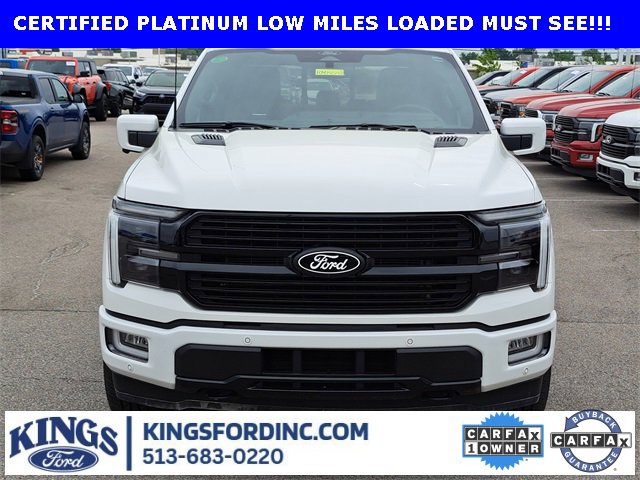 Certified 2024 Ford F150 Platinum w/ Equipment Group 702A High image 8