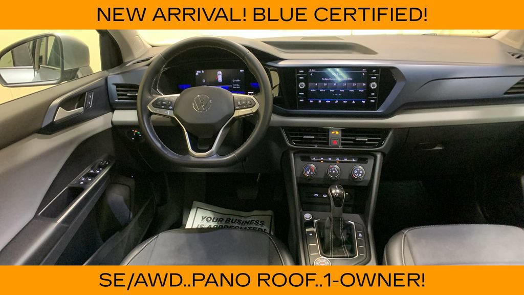 Used 2022 Volkswagen Taos SE w/ Panoramic Sunroof Package FWD image 25