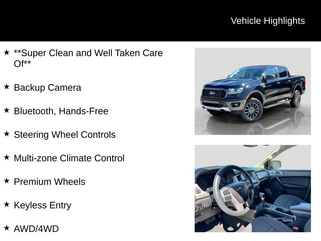 Certified 2023 Ford Ranger XLT w/ Equipment Group 301A Mid AWD/4WD image 16