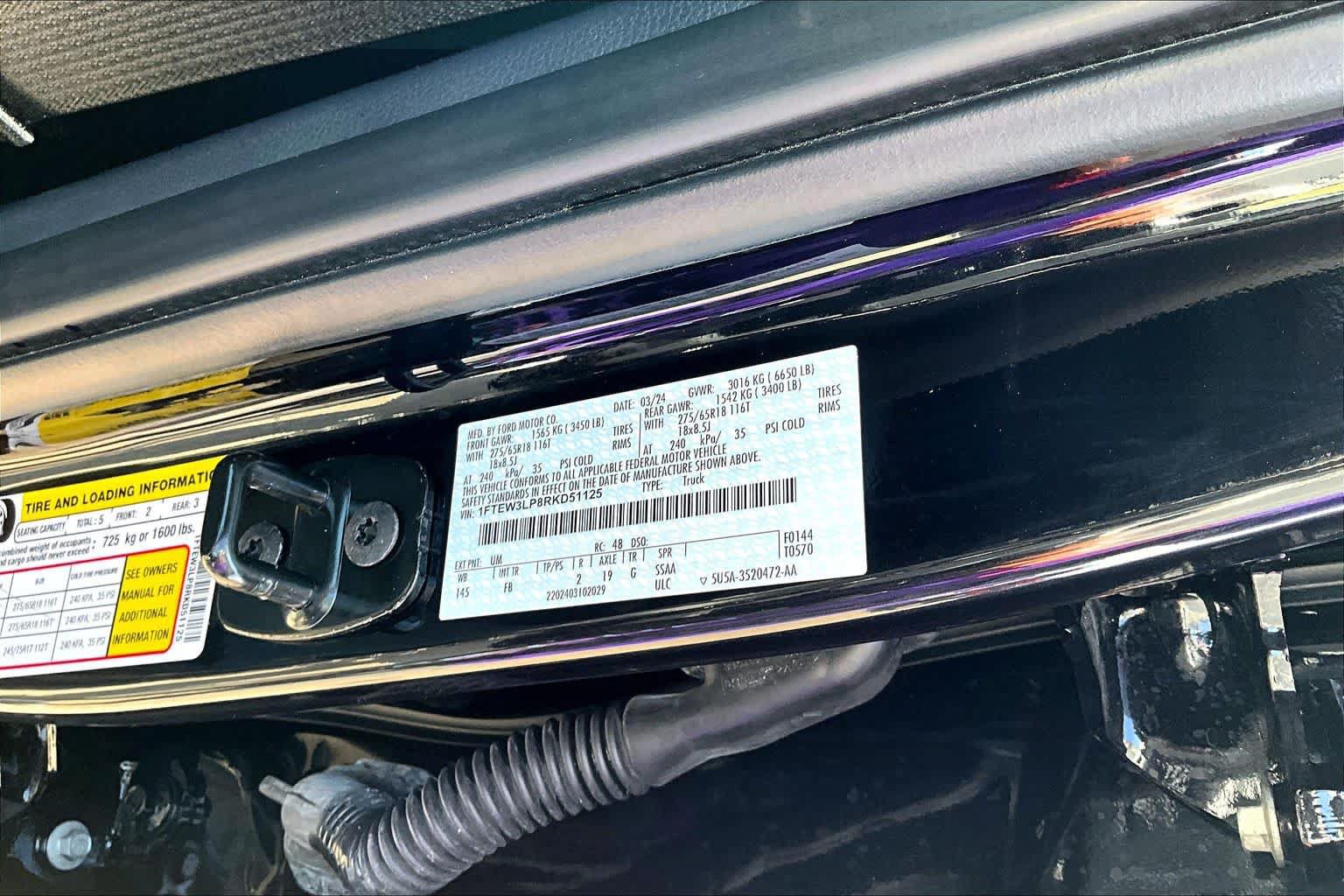 Certified 2024 Ford F150 XLT w/ Equipment Group 302A MID AWD/4WD image 34