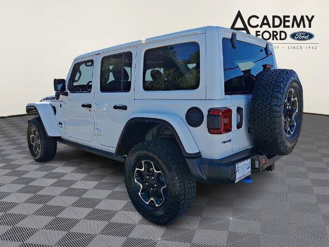 Used 2021 Jeep Wrangler Unlimited Rubicon 4xe w/ Steel Bumper Group AWD/4WD image 4