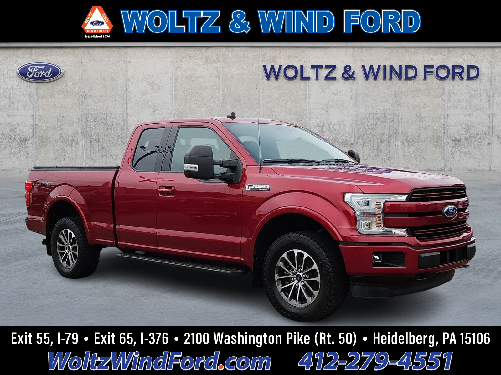 Certified 2019 Ford F150 Lariat w/ Equipment Group 502A Luxury AWD/4WD image 1