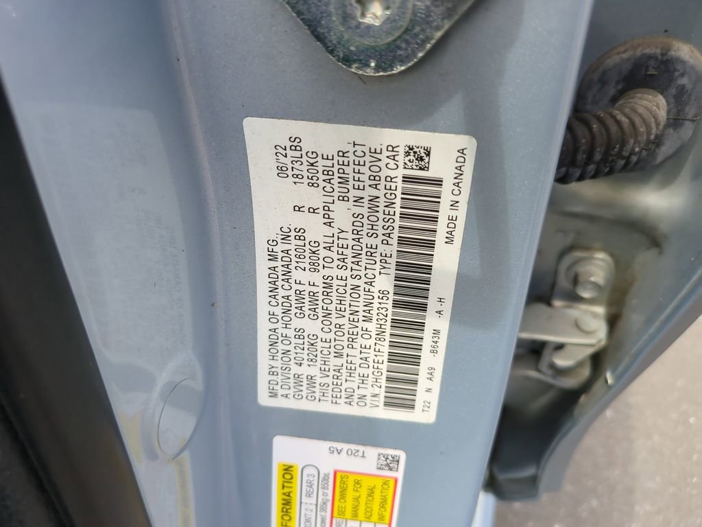 Used 2022 Honda Civic EX image 36