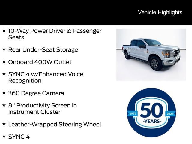 Certified 2022 Ford F150 XLT w/ Equipment Group 302A High image 16