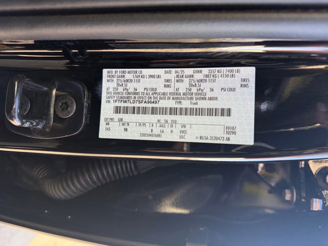 Certified 2025 Ford F150 Platinum w/ Equipment Group 702A High image 26