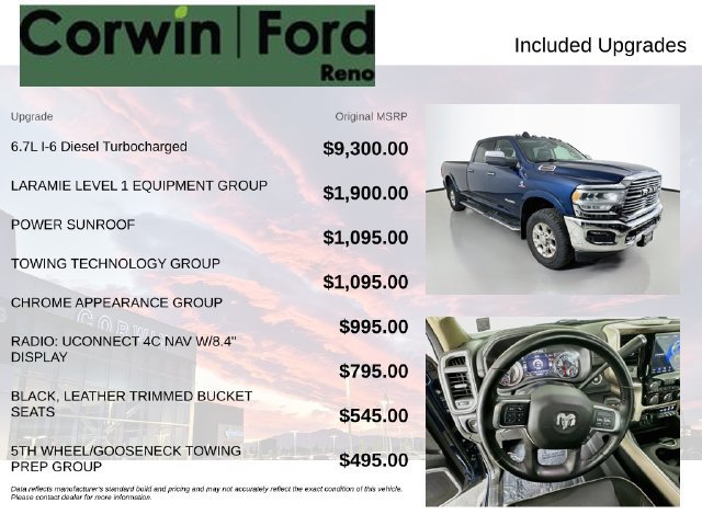 Used 2020 RAM 2500 Laramie AWD/4WD image 3