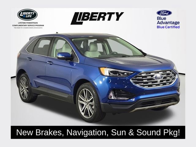 Certified 2024 Ford Edge Titanium w/ Equipment Group 301A AWD/4WD image 7