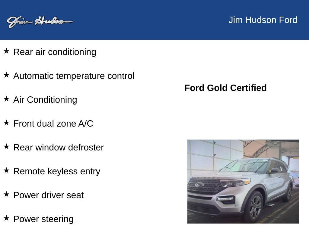 Certified 2023 Ford Explorer XLT w/ Equipment Group 202A RWD image 12