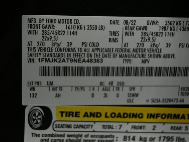 Certified 2022 Ford Expedition Max Limited image 51