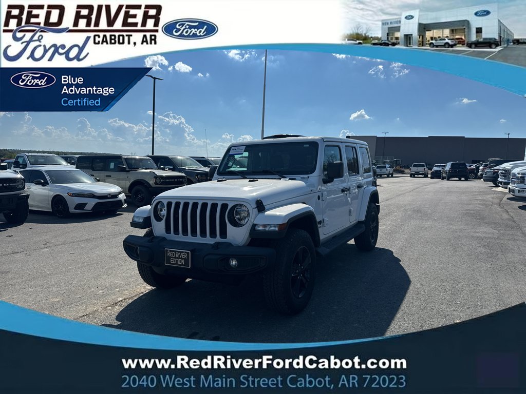 Used 2021 Jeep Wrangler Unlimited Sahara AWD/4WD image 1