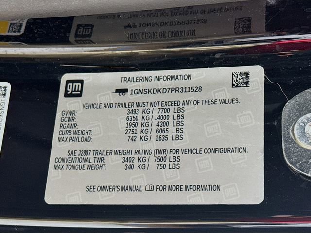 Used 2023 Chevrolet Suburban Z71 w/ Luxury Package image 39