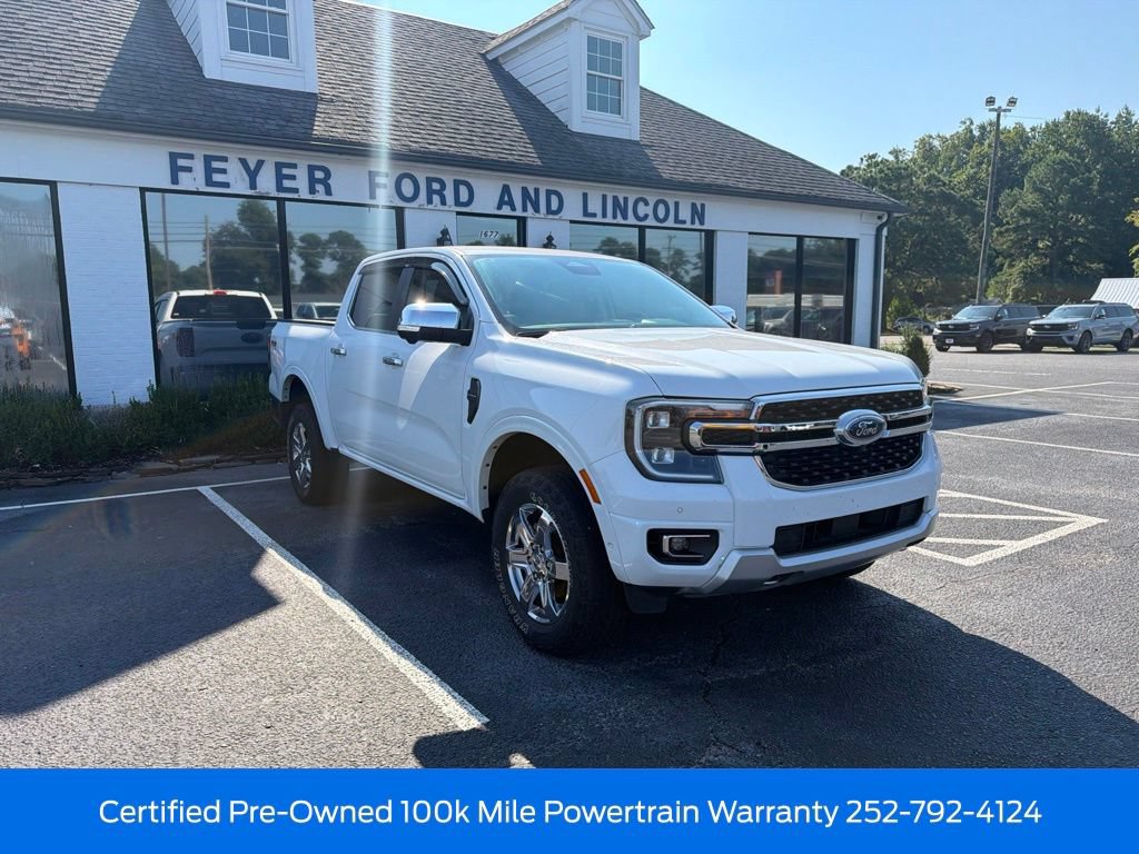 Certified 2024 Ford Ranger Lariat w/ FX4 Off-Road Package AWD/4WD image 2
