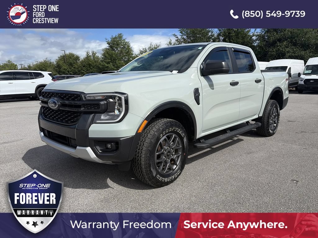 Certified 2024 Ford Ranger XLT w/ FX4 Off-Road Package AWD/4WD image 1
