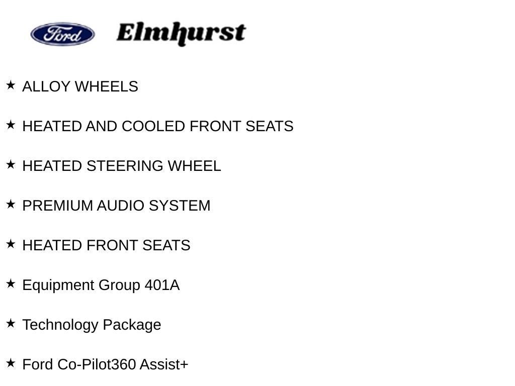 Certified 2024 Ford Explorer ST w/ Equipment Group 401A AWD/4WD image 10