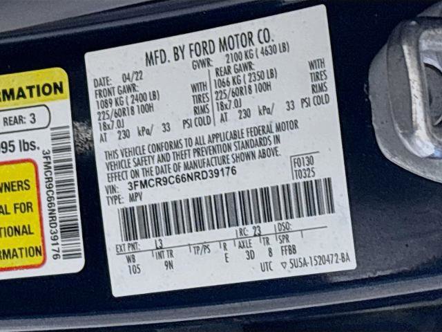 Certified 2022 Ford Bronco Sport Outer Banks AWD/4WD image 31