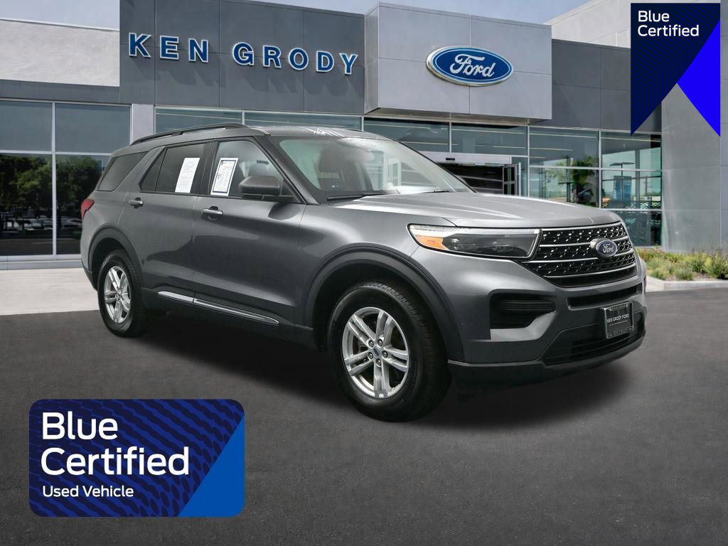 Certified 2022 Ford Explorer XLT w/ Class IV Trailer Tow Package image 1
