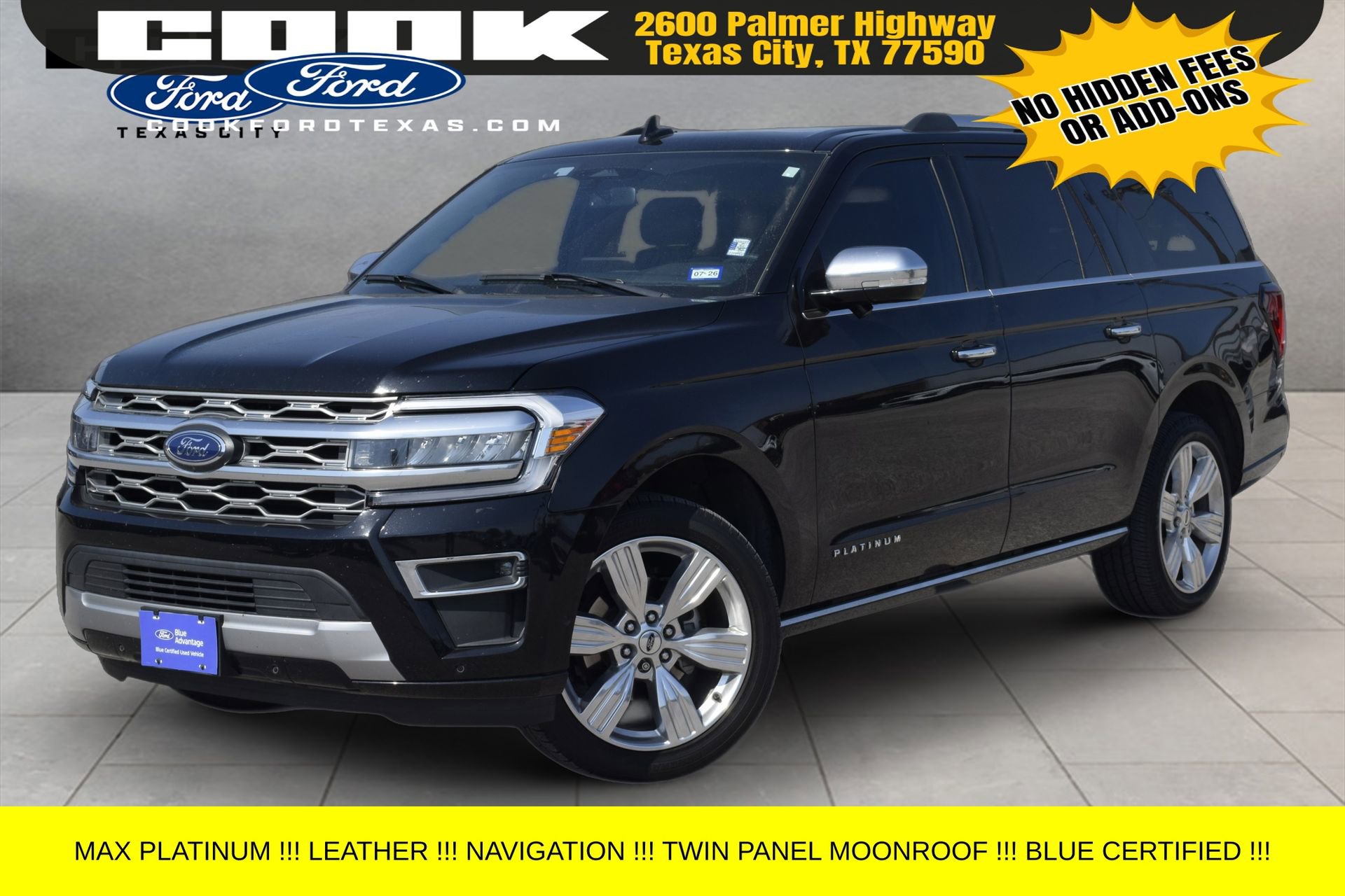 Certified 2024 Ford Expedition Max Platinum