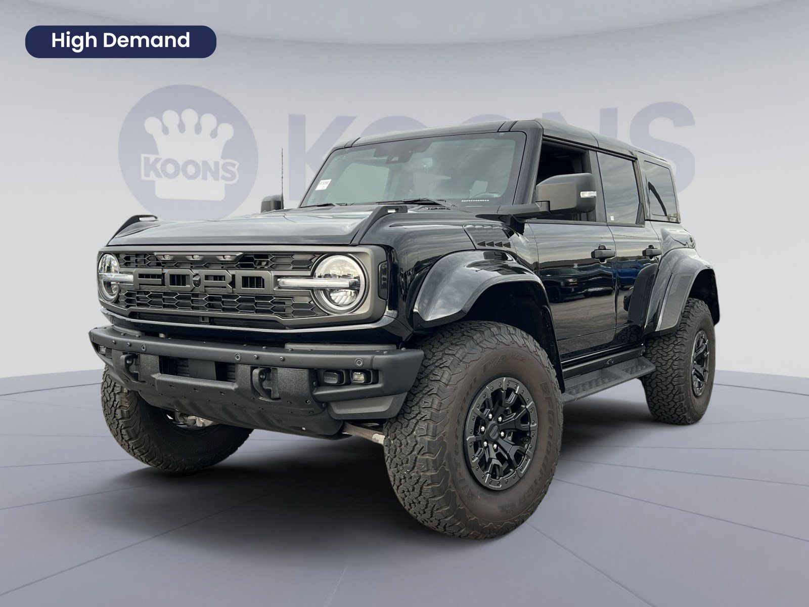 Certified 2025 Ford Bronco Raptor w/ Interior Carbon Fiber Pack
