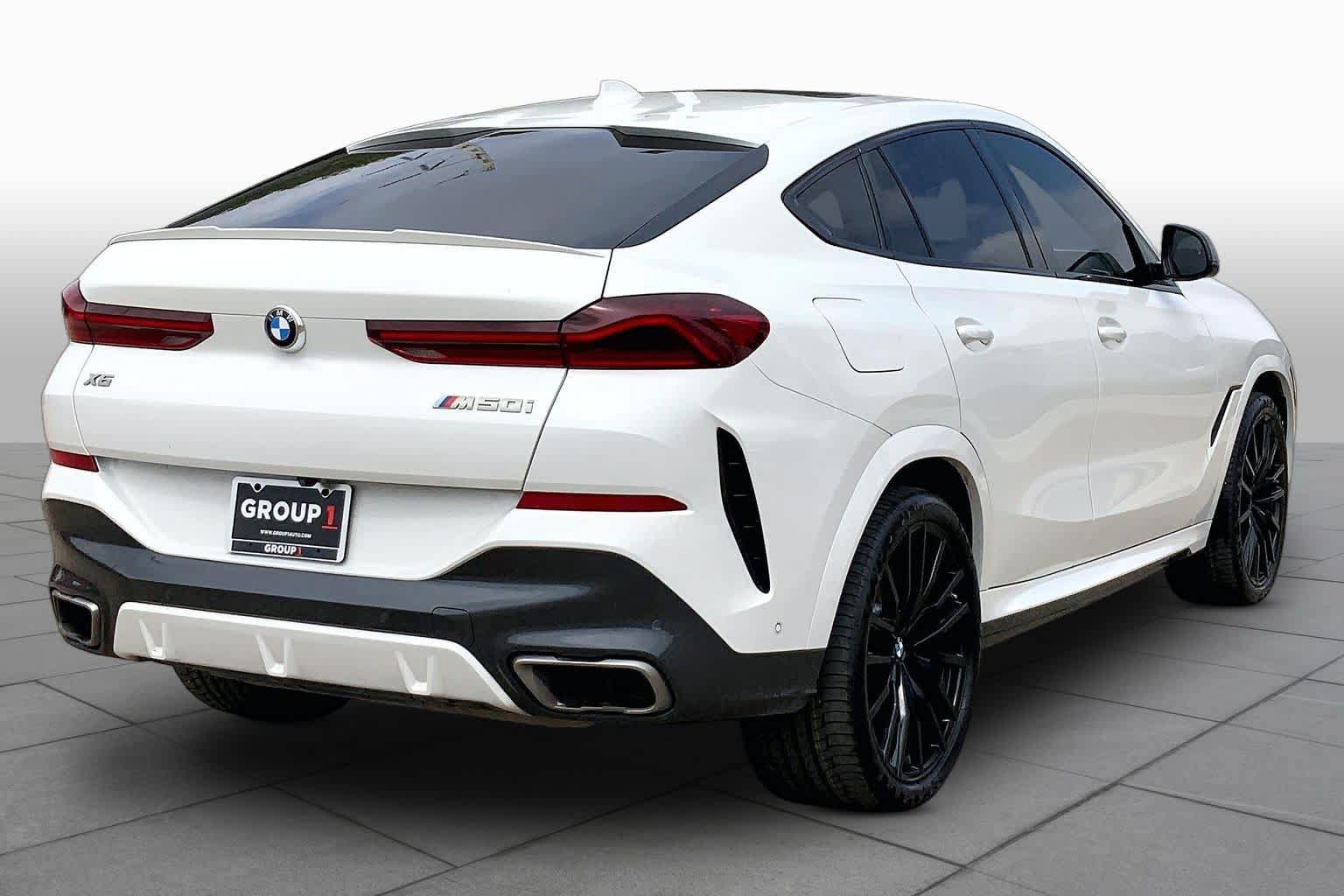 Used 2021 BMW X6 M50i w/ Premium Package AWD/4WD image 13