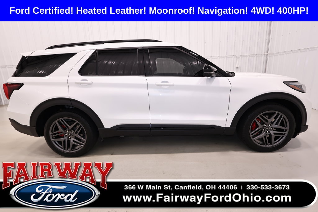 Certified 2026 Ford Explorer ST w/ Sun And Sound Package AWD/4WD image 1