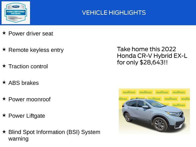 Used 2022 Honda CR-V EX-L image 17