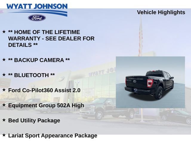 Certified 2023 Ford F150 Lariat w/ Equipment Group 502A High AWD/4WD image 5